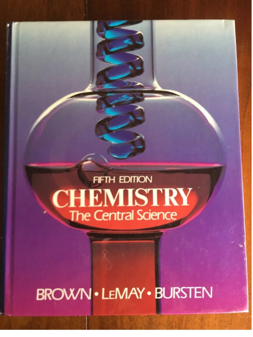 Fifth Edition Chemistry The Central Science Brown.Lemay.Bursten College Textbook